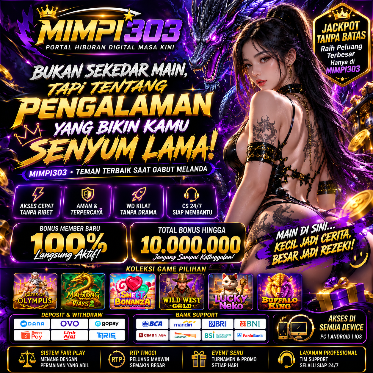 MIMPI303 | Login, Daftar & Link Alternatif Resmi dengan Akses Cepat Tanpa Hambatan